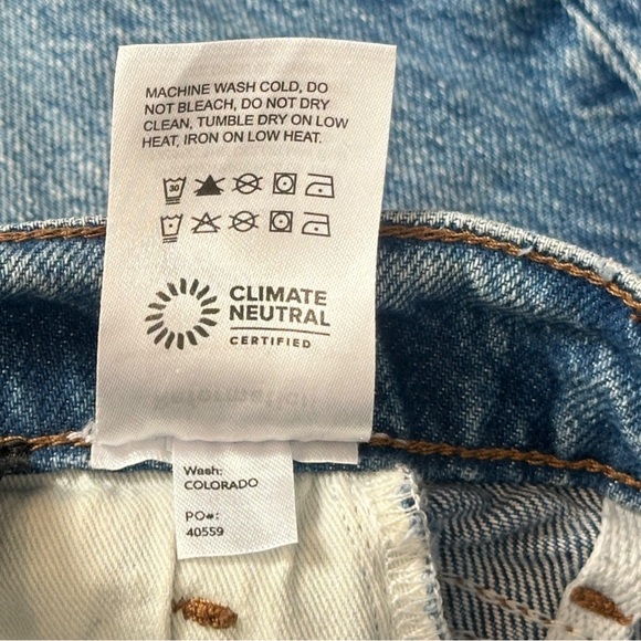 Reformation Cary Slouchy Wide Leg High Rise Jeans in Colorado Women’s 27 - Picture 8 of 8